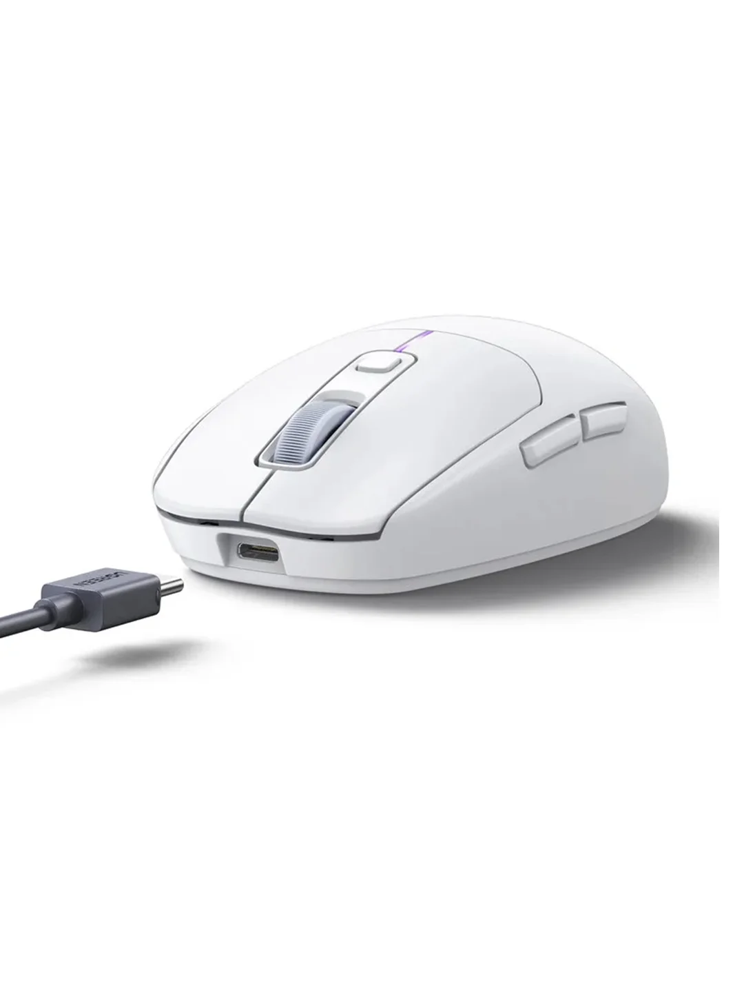 Белый беспроводная компьютерная мышь игровая UGREEN MU103 (15629) USB Wired&24 GHz&BT