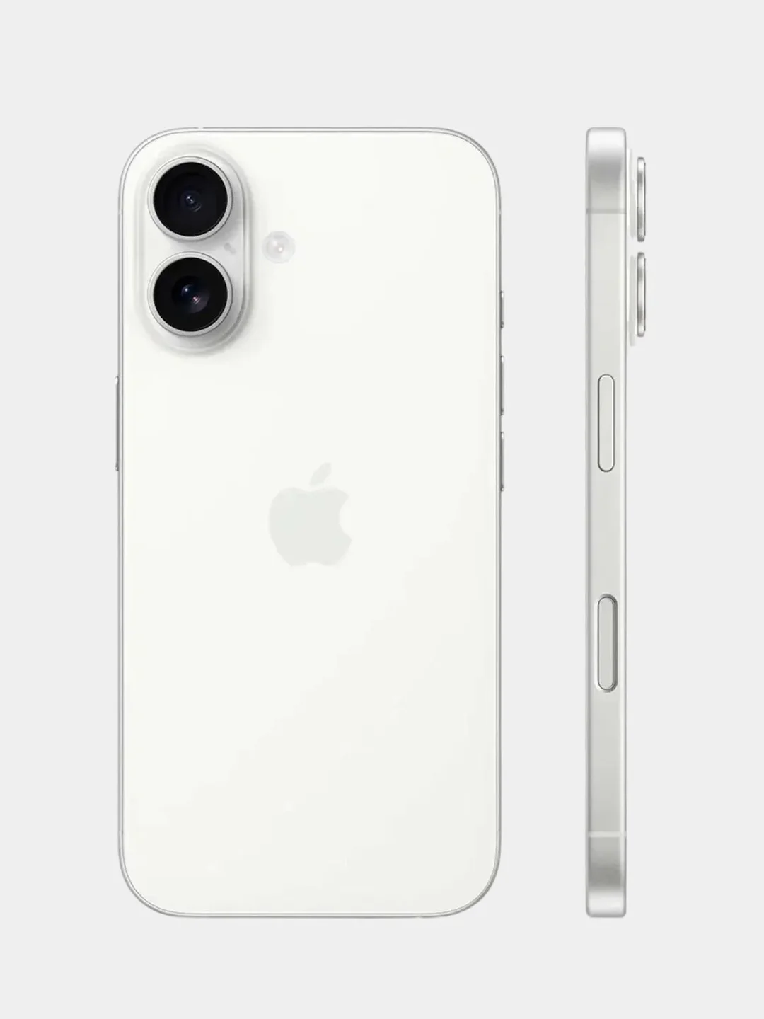 Белый смартфон Iphone 16 128Gb