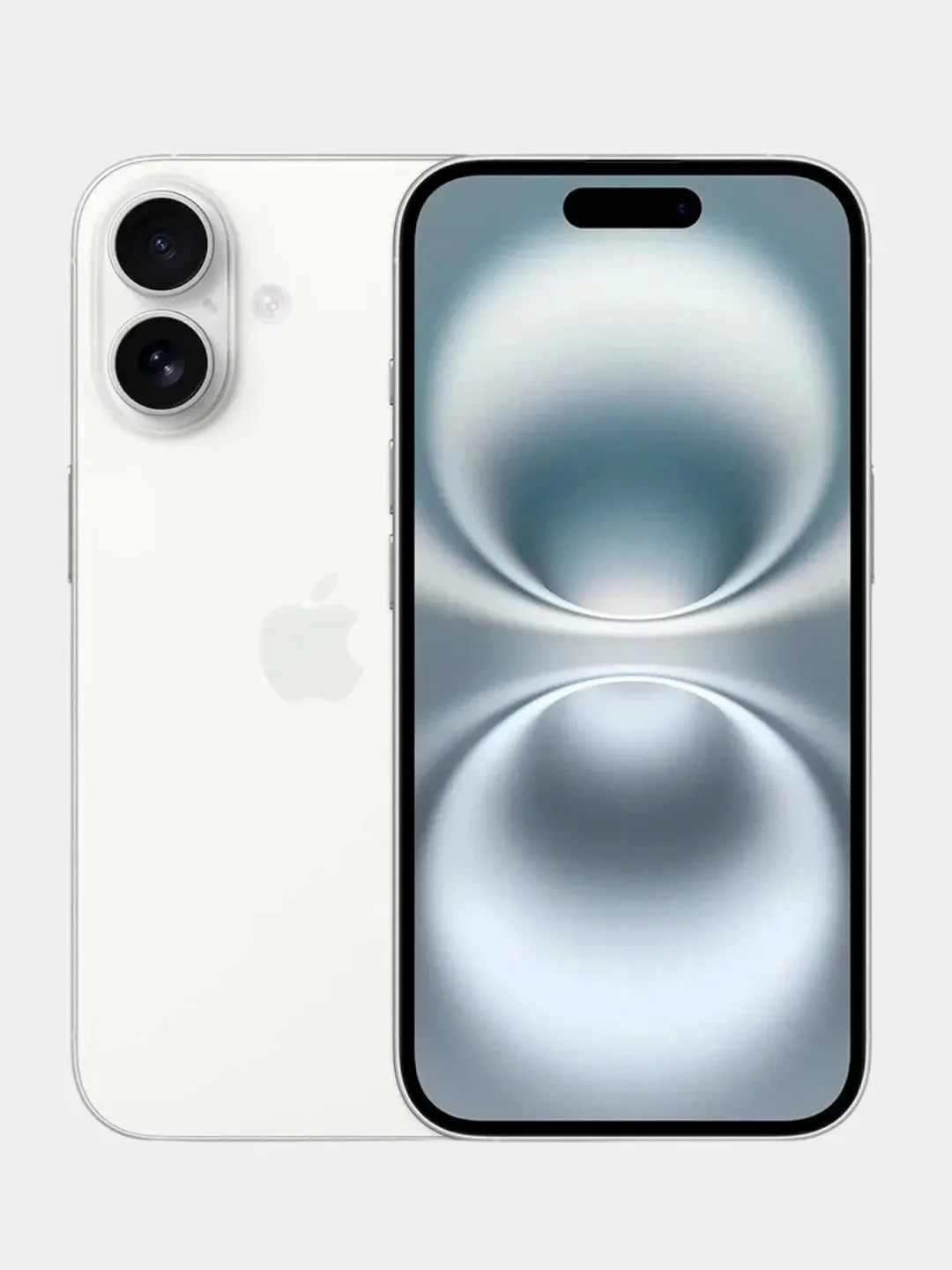 Белый смартфон Iphone 16 128Gb
