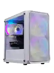 Белый игровой системный блок Robotcomp Протон White