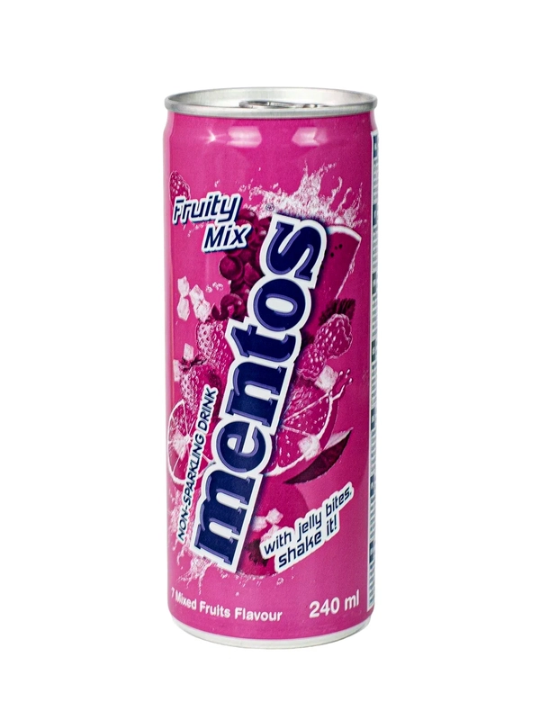 Напиток Mentos Fruity Mix, безалкогольный, негазированный, 240 мл