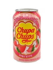 Напиток Chupa Chups, газированный, со вкусом клубники, 345 мл