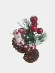 Зеленый ягоды на ветке сахарные, искусственные, шишки, на проволоке, новогодний декор, для поделок