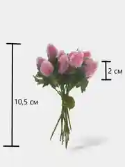 Конфетный ягоды на ветке сахарные, искусственные, шишки, на проволоке, новогодний декор, для поделок