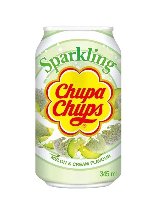 Напиток газированный Chupa Chups Дыня, ж/б, 345 мл