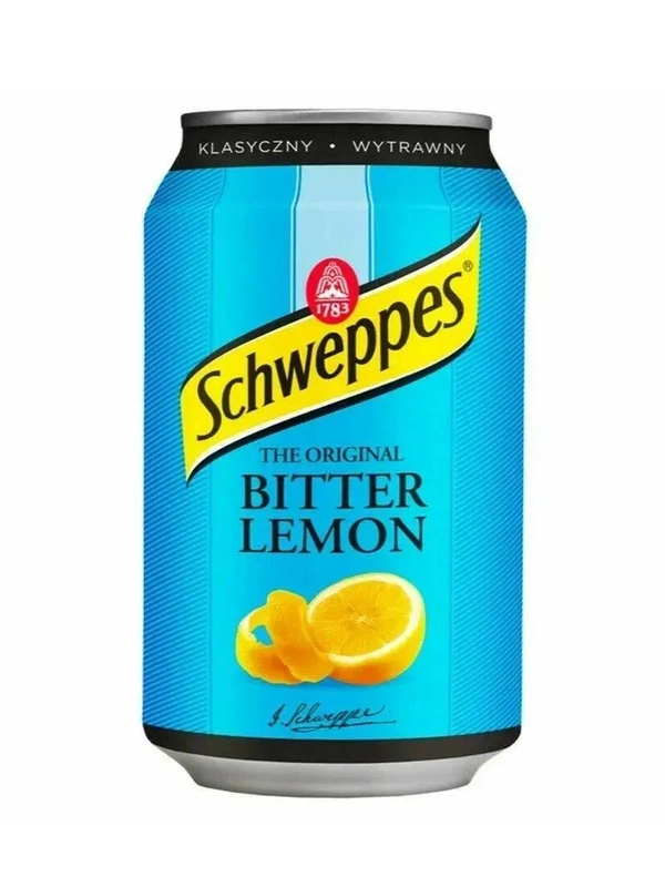 Напиток Schweppes Bitter Lemon, газированный, 330 мл