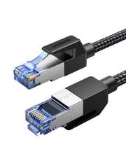 Кабель UGREEN NW153 (30795) Cat8 CLASSⅠF/FTP Round Ethernet Cable With Braid. Длина: 10м.