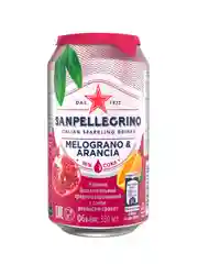Напиток сокосодержащий Sanpellegrino, с соком граната и апельсина, газированный, 330 мл