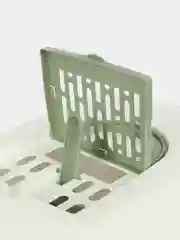 Зеленый лоток для кошек закрытый (туалет / горшок для животных)