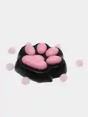 Разноцветный игрушки антистресс сквиш, кошачья лапка 7 см