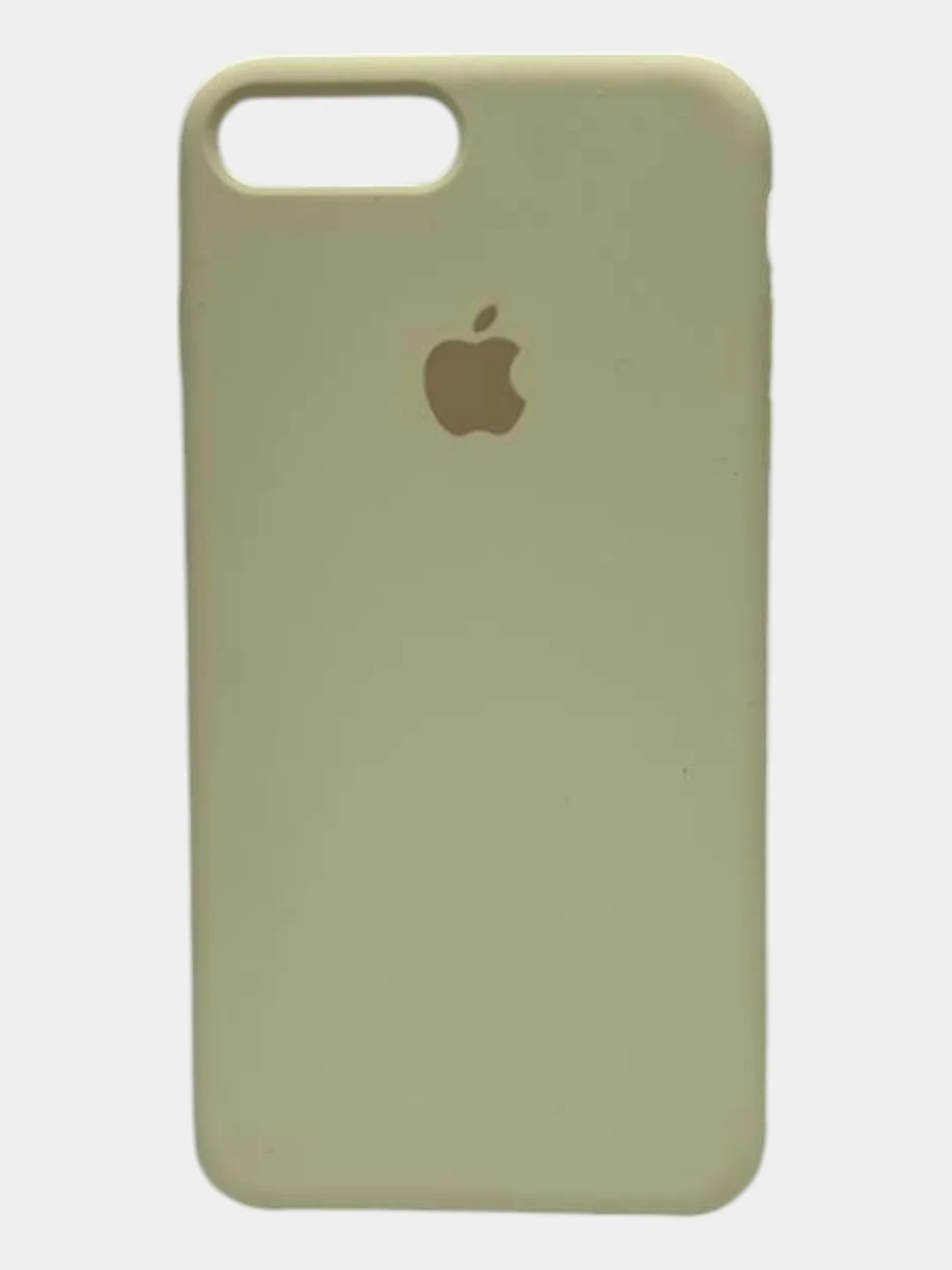 Светло-бежевый чехол iPhone 7/8 Plus Silicone case