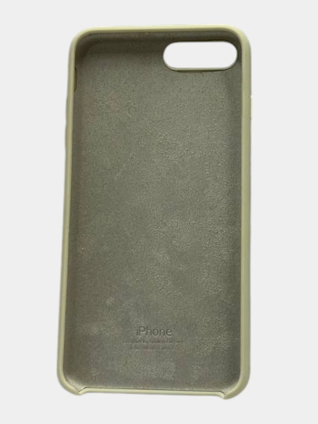 Светло-бежевый чехол iPhone 7/8 Plus Silicone case