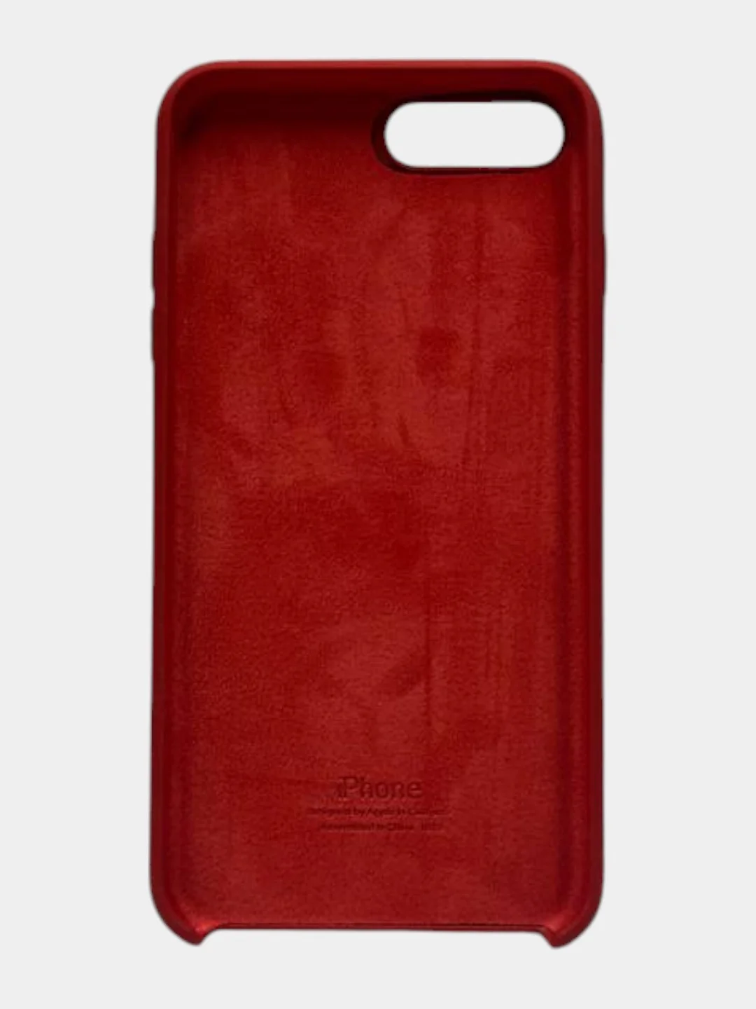 Алый чехол iPhone 7/8 Plus Silicone case