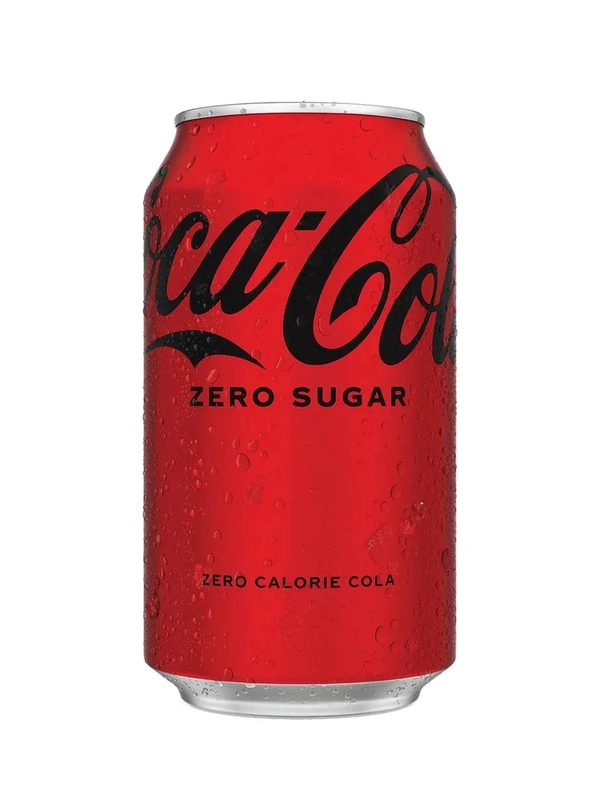 Напиток газированный Coca-Cola Zero, газированный,  ж/б, 330 мл
