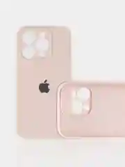 Бежевый чехол для Айфон, Iphone 11, 15, 14, 13, 12, Pro Max силиконовый
