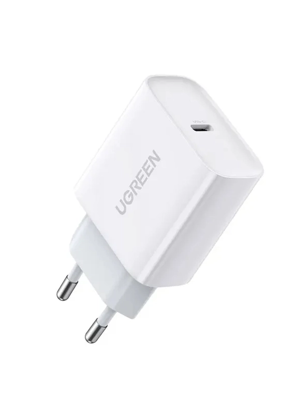 Зарядное устройство UGREEN CD137 (60450) Fast Charging Power Adapter With PD 20W EU.
