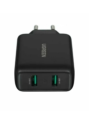 Зарядное устройство UGREEN CD161 (10216) USB-A QC 3.0 36W Fast Charger EU. Цвет: черный