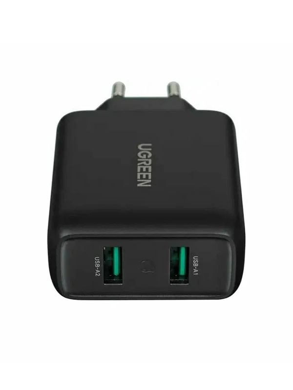 Зарядное устройство UGREEN CD161 (10216) USB-A QC 3.0 36W Fast Charger EU. Цвет: черный