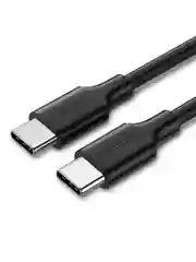 Черный кабель UGREEN US286 (10306) USB-C 2.0 Male To USB-C 2.0 Male 3A Data Cable. Длина: 2м.