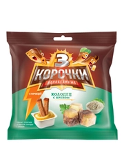 Сухарики ржаные "3 корочки" холодец+хрен с горчицей