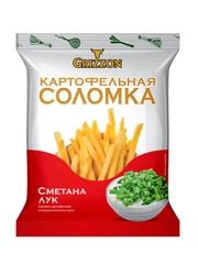 Соломка картофельная "GRIZZON" сметана-лук