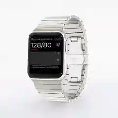 Серебряный умные часы здоровья с ЭКГ Health Watch Pro №5 Premium