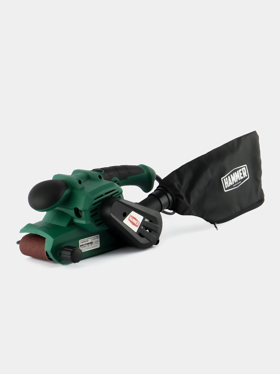 Шлиф.машинка ленточная Hammer LSM900D 900Вт 290м/мин лента 457x75мм