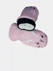 Розовый детские варежки теплые, непромокаемые