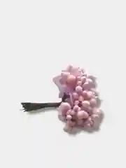 Конфетный букет тычинки на веточке с блестками, искусственные цветочки