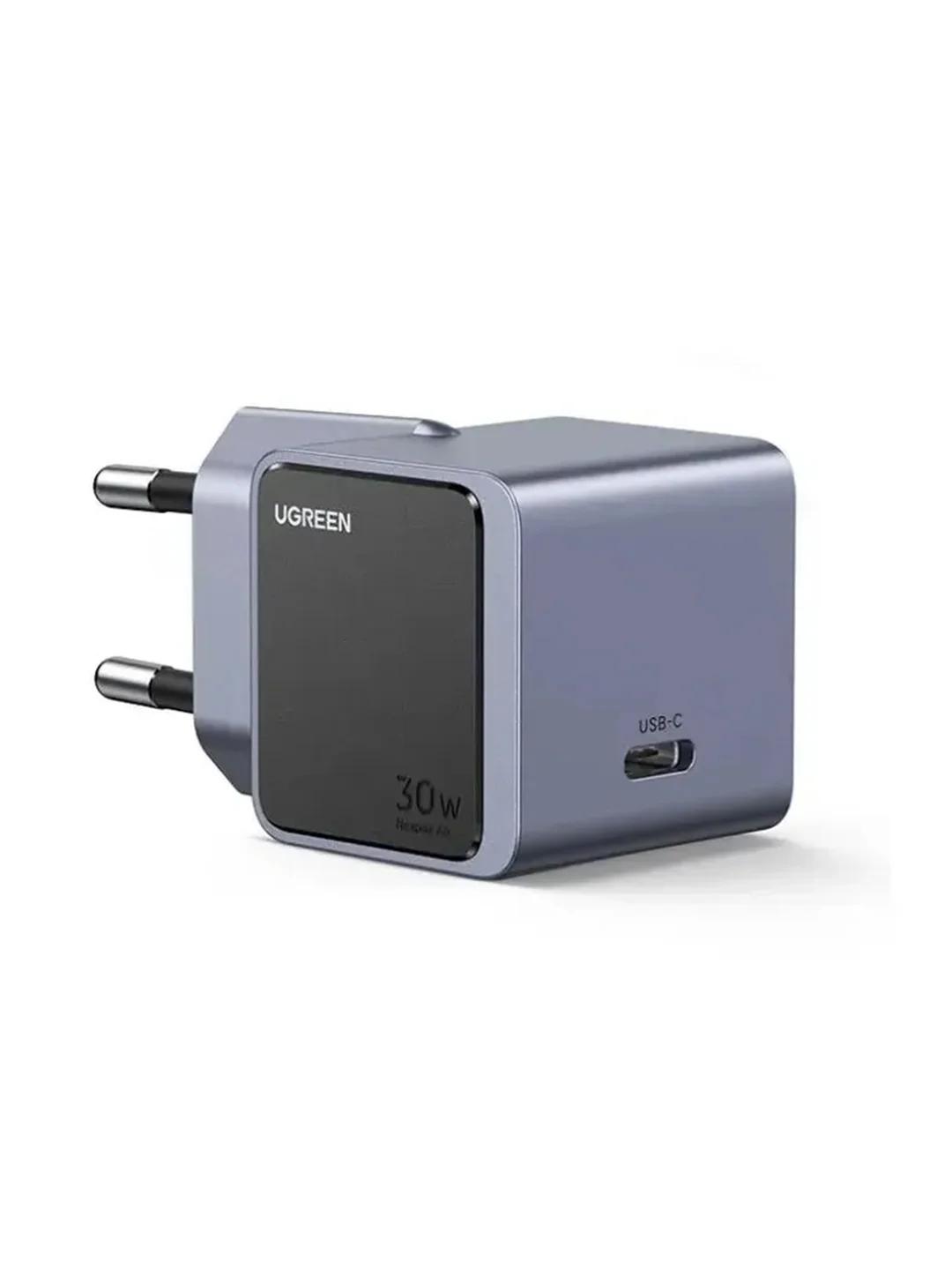 Серый сетевое зарядное устройство UGREEN X503 (35041) Nexode S 30W PD GaN Tech Charger EU.