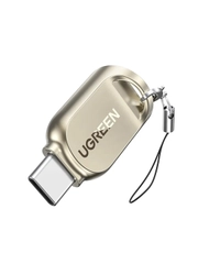 Кардридер UGREEN CM331 (80124) USB-C to TF Card Reader. Цвет: светло-золотой
