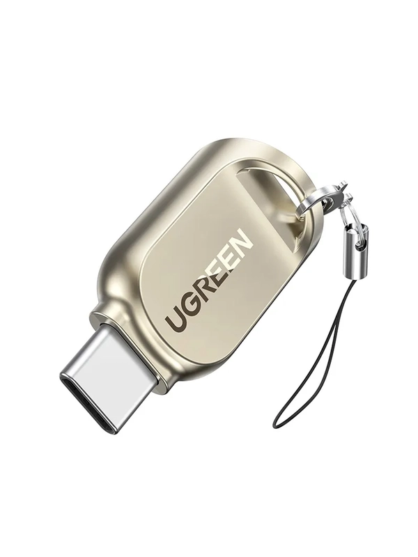 Кардридер UGREEN CM331 (80124) USB-C to TF Card Reader. Цвет: светло-золотой