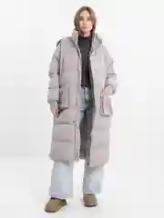 Серый куртка ЖЕНСКАЯ ЗИМА РАЗМЕР OVERSIZE (44-50)