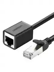 Черный удлинитель UGREEN NW112 Cat 6 F/UTP Ethernet RJ45 Extension Male/Female Patch Cords