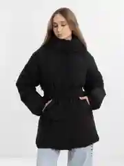 Черный куртка женская, зимняя, пуховик
