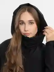 Черный куртка женская, зимняя, пуховик