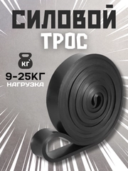 Силовой трос, резинка для фитнеса и подтягивания, эспандер