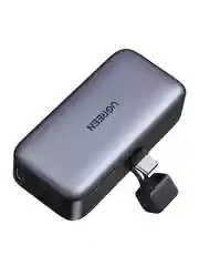 Серый внешний аккумулятор UGREEN PB503 (35338) 5000mAh Mini USB-C Power Bank PD 20W. Цвет: серый