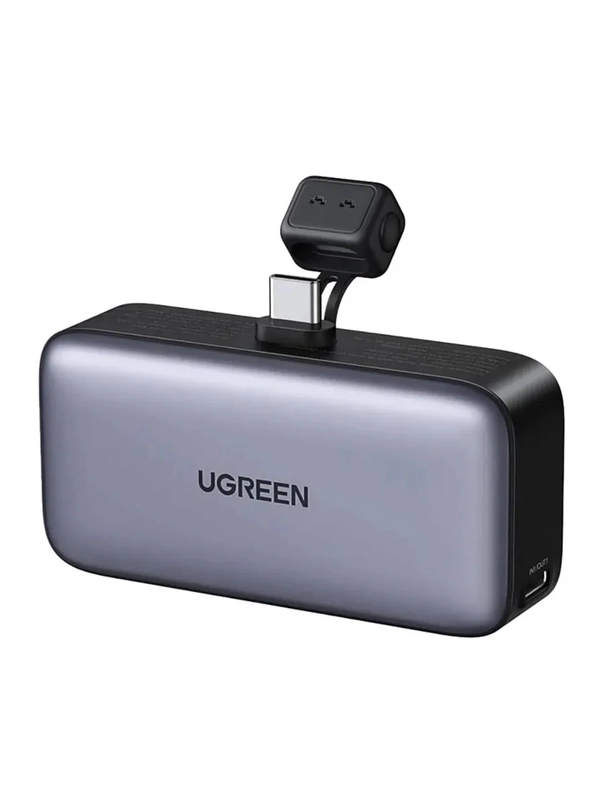 Внешний аккумулятор UGREEN PB503 (35338) 5000mAh Mini USB-C Power Bank PD 20W. Цвет: серый