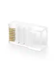 Прозрачный коннектор UGREEN NW110 (50246) RJ45 Network Connector for UTP Cat 5, Cat 5e 100шт