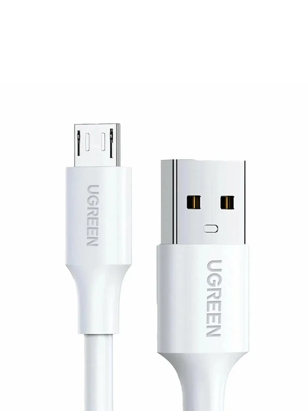 Кабель UGREEN US289 (60142) USB 2.0 A to Micro USB Cable Nickel Plating. Длина: 1,5м