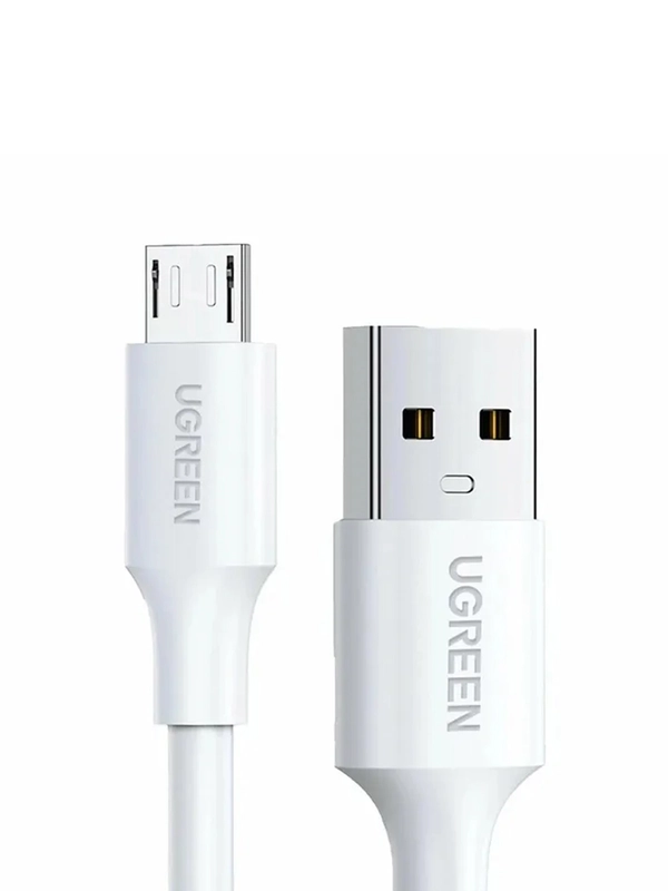 Кабель UGREEN US289 (60143) USB 2.0 A to Micro USB Cable Nickel Plating. Длина: 2м.