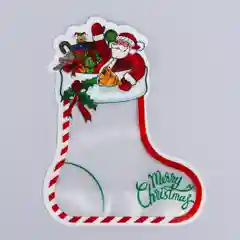 Подарочный зип-лок пакет,3 штуки,новый год,16 х 21 см