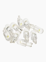 Габаритные, светодиодные LED лампочки, лампы , габаритки T10/W5W, белый 10шт в наборе