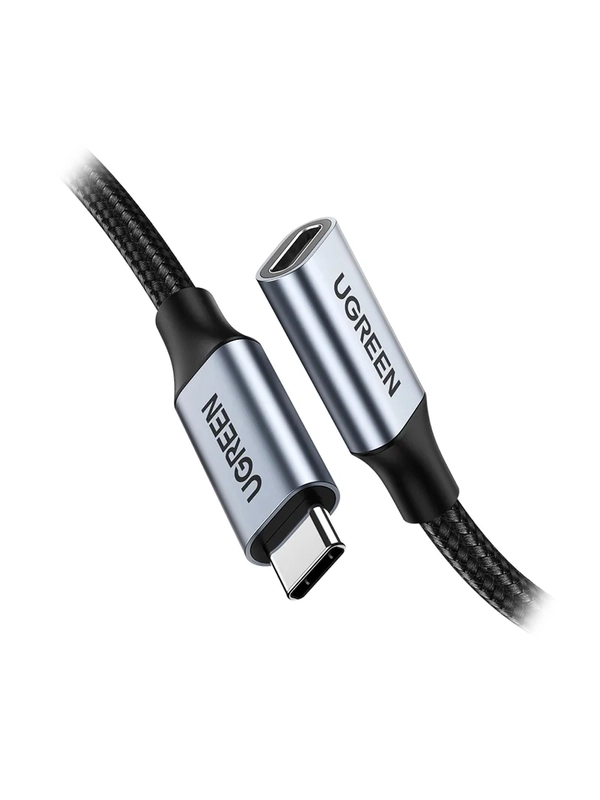 Кабель UGREEN US372 (80810) USB-C 3.1 Male to USB-C Female Gen2 Extension Cable.