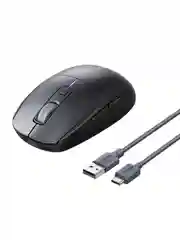 Черный беспроводная компьютерная мышь игровая UGREEN MU103 (90539)  USB Wired&24 GHz&BT