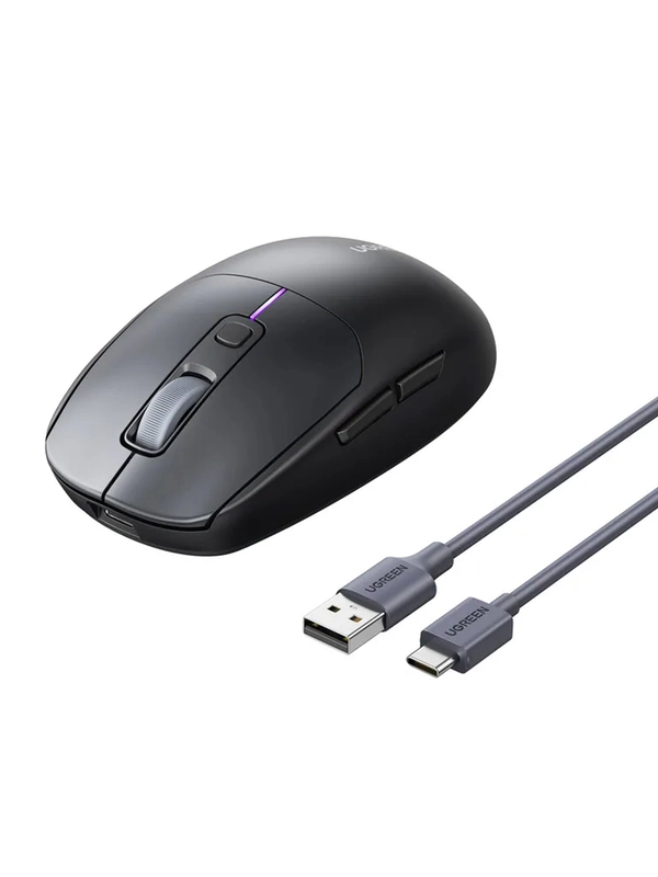 Беспроводная компьютерная мышь игровая UGREEN MU103 (90539)  USB Wired&24 GHz&BT