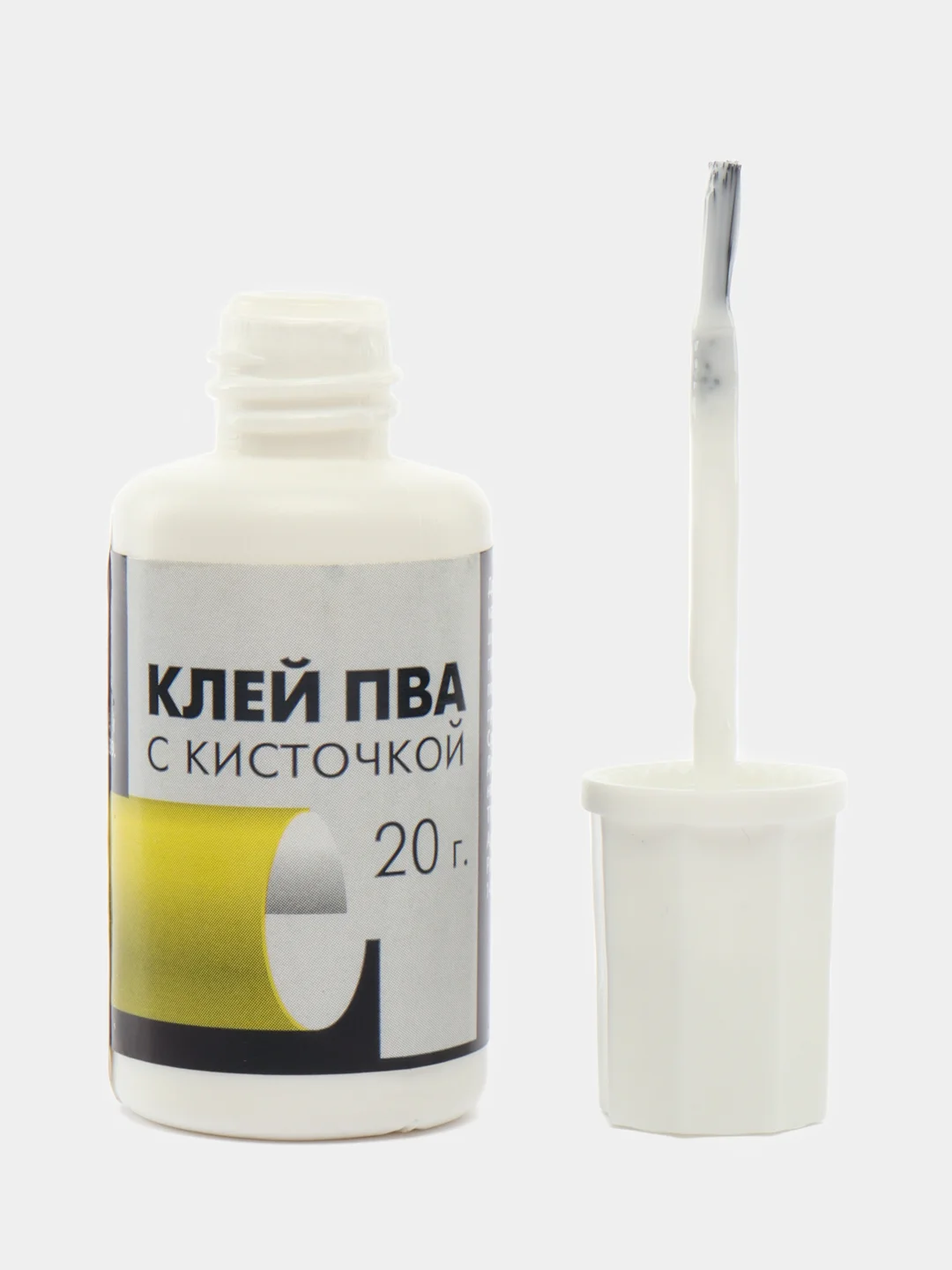 Клей ПВА с кисточкой Гамма, 20г