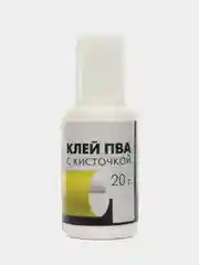 Клей ПВА с кисточкой Гамма, 20г