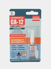 Клей "Космофен" СА-12, 3 гр, CA-510.110, гель, Германия